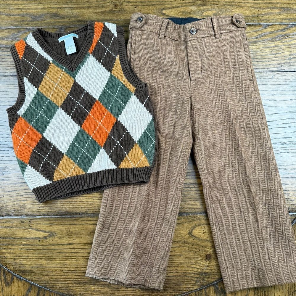 Janie and Jack Fall Outfit